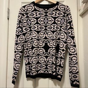 MINKPINK Purple & Black Sweater
